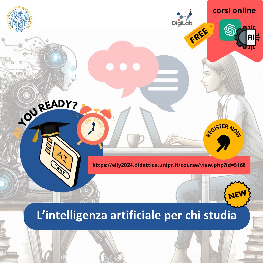 Ai You Ready L Intelligenza Artificiale Per Chi Studia Dipartimento